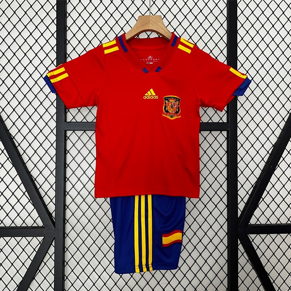 Camiseta Espana 1ª Niño Retro 2010